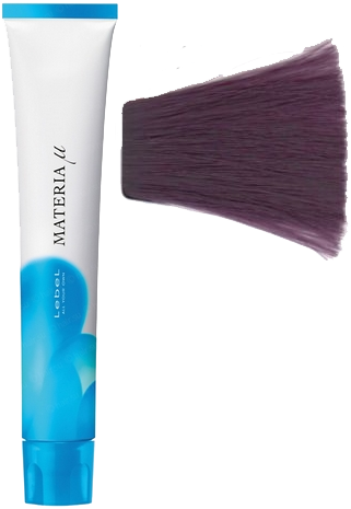 Полуперманентная краска для волос (тёмный блонд фиолетовый), Lebel Materia μ Layfer V6
