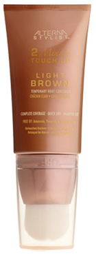 Крем для мгновенного окрашивания отросших корней волос оттенка молочный шоколад, Alterna Stylist 2 Minute Touch-Up Light Brown