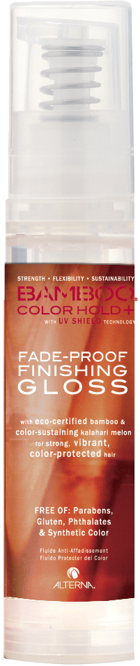 Защитный флюид для окрашенных волос с экстрактом бамбука, Alterna Bamboo Color Hold+ Fade Proof Finishing Gloss