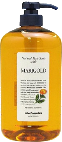 Шампунь для жирной кожи головы с экстрактом календулы, Lebel Hair Soap With Marigold (календула)