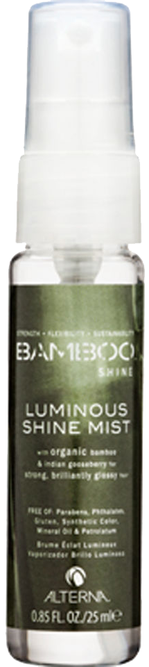 Легкая дымка-спрей для блеска волос с экстрактом бамбука, Alterna Bamboo Luminous Shine Mist