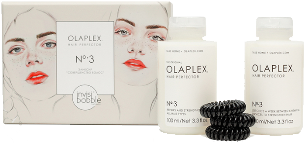 Лимитированная коллекция Olaplex No.3, Olaplex Hair Perfector #3 х2 (Invisibobble edition)