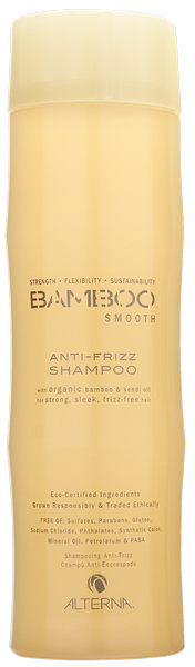 Бессульфатный разглаживающий шампунь анти-фриз с экстрактом бамбука, Alterna Bamboo Smooth Anti-Frizz Shampoo