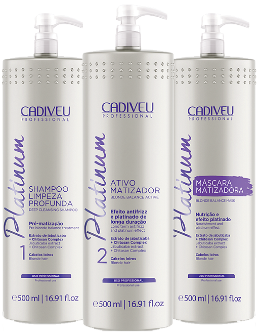 Cadiveu Platinum Set 500/500/500 ml