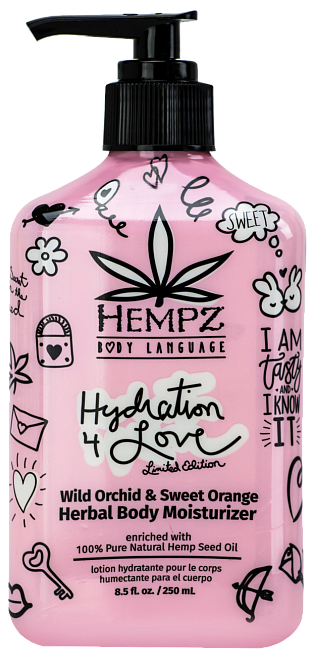 Hempz Hydration 4 Love Wild Orchid & Sweet Orange Herbal Body Moisturizer