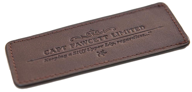 Captain Fawcett Beard Comb Case