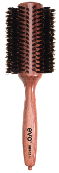 EVO Bruce 38 Natural Bristle Radial Brush