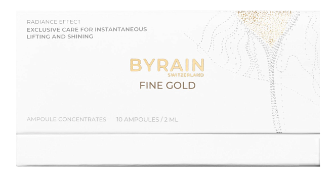 Byrain Ampoule Concentrates Fine Gold 10x2 мл
