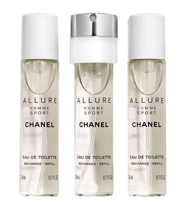 Chanel Allure Homme Sport EDT Refill 3 x 20 мл