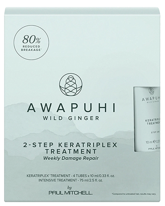 Paul Mitchell Awapuhi 2-Step KeraTriplex Treatment 4x10 мл + 75 мл