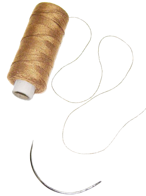 Balmain Sbw Thread, 1 Weaving Needle Beige
