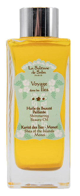 La Sultane De Saba Золотое масло красоты для тела с ароматом Монои