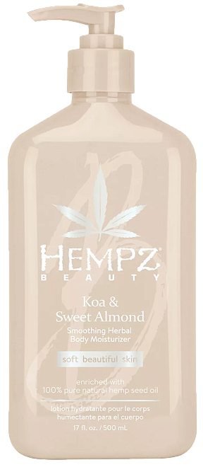 Hempz Koa & Sweet Almond Smoothing Herbal Body Moisturizer