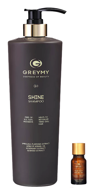 Greymy Shine Shampoo Set 800/10 мл