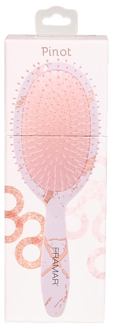 Framar Holiday Detangle Brush Pinot