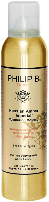 Philip B Russian Amber Imperial Volumizing Mousse