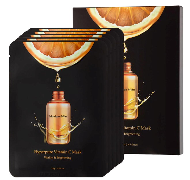 Monique Mian Hyperpure Vitamin C Mask 5 шт.