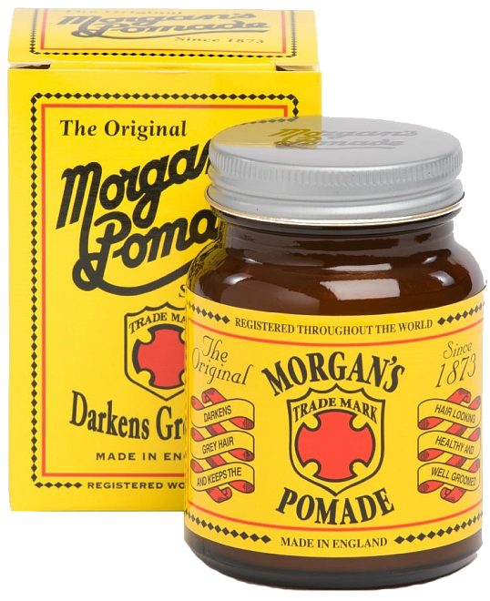 Morgan’s Pomade Darkens Gray Hair