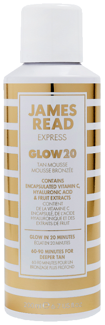 James Read Self Tan Express Glow 20 Mousse