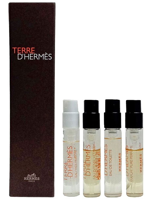 Hermes Terre D'Hermes Set 4 x 2 мл