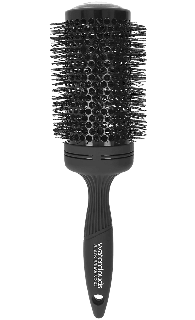Waterclouds Black Brush 04 Rundmetall 53 mm