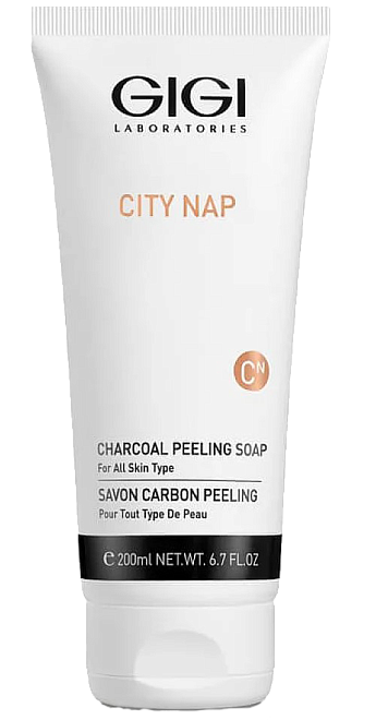 Gigi City Nap Charcoal Peeling Soap