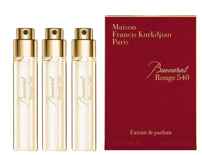 Maison Francis Kurkdjian Baccarat Rouge 540 Extrait Set 3x11 ml