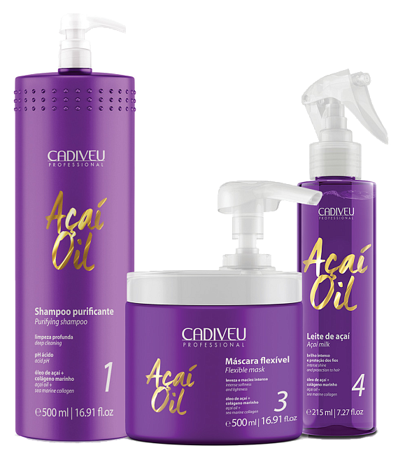 Cadiveu Acai Oil Set 500/500/215 ml