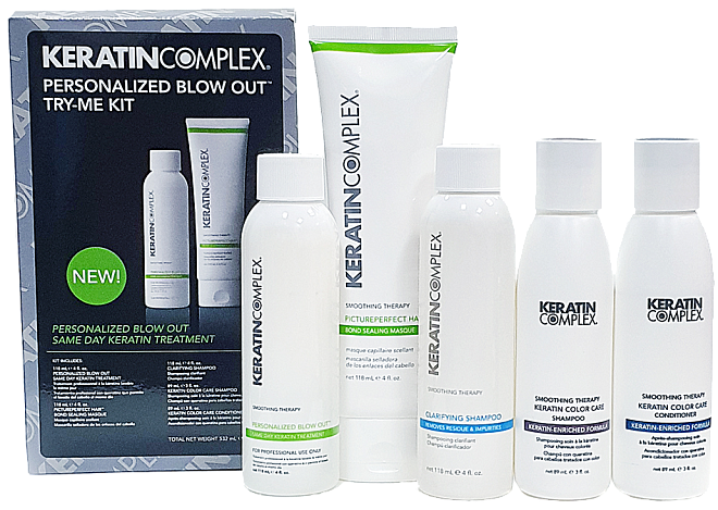 Keratin Complex Personalized Blow Out Try Me Kit