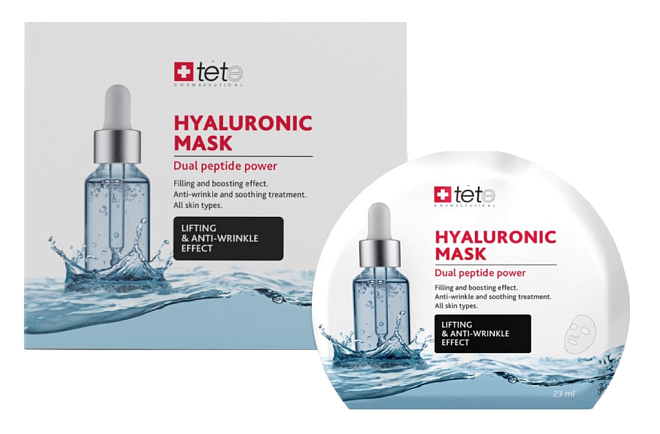 Tete Box Hyaluronic Mask Lifting & Anti-Wrinkle Effect