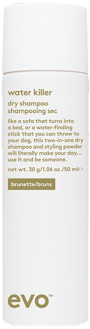 EVO Water Killer Dry Shampoo Brunette