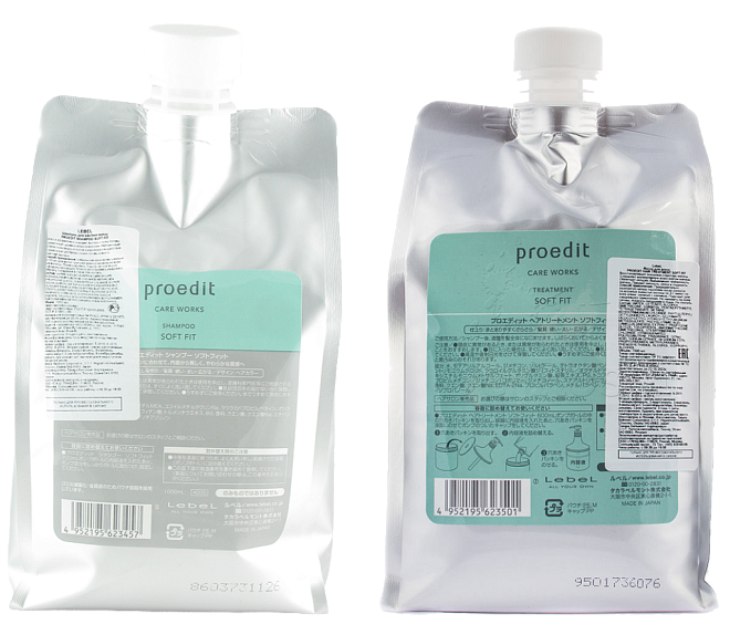 Lebel Proedit Soft Fit Duo 2 х 1000 мл