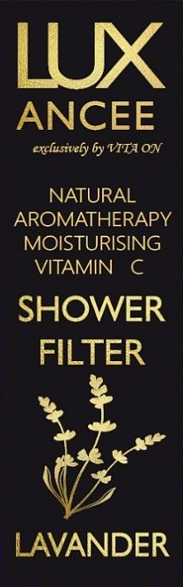 Luxancee Vitamin Shower Filter Lavender