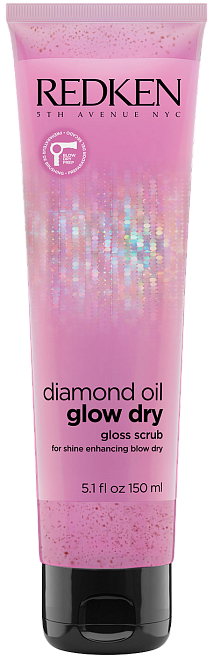 Redken Diamond Oil Glow Dry Gloss Scrub