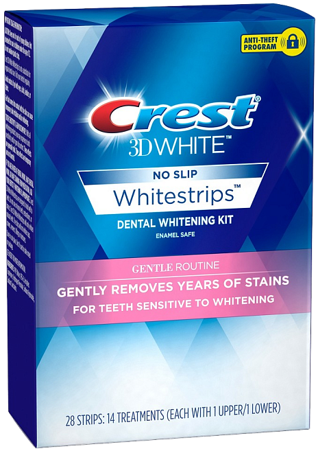 Crest 3D White Whitestrips Gentle Routine