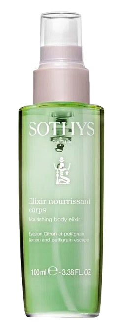 Sothys Nourishing Body Elixir Lemon And Petitgrain Escape