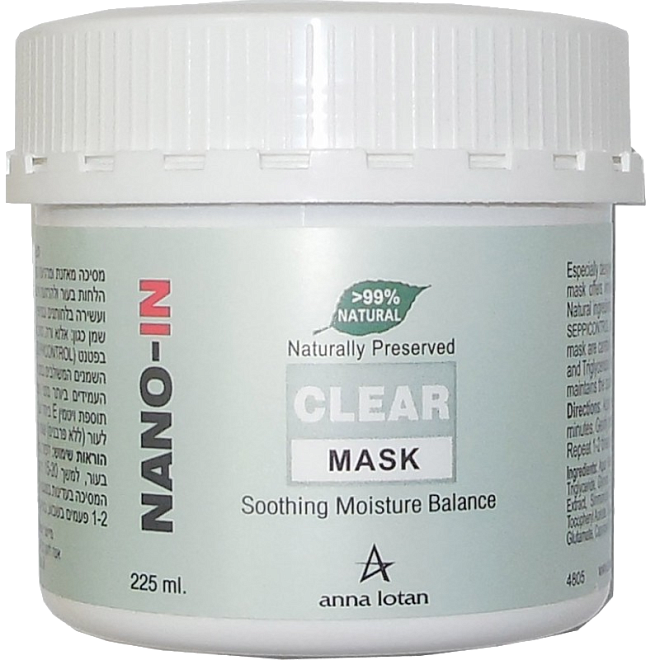 Anna Lotan Stop Acne Nano-In Clear Mask
