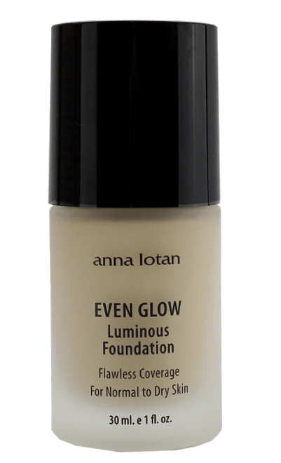 Anna Lotan Even Glow Luminous Foundation Tone 1