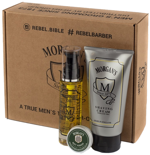 Morgan’s Rebel Barber Shaving Set