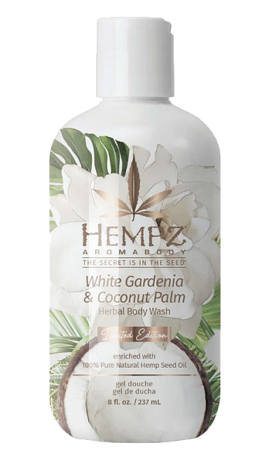 Hempz White Gardenia & Coconut Palm Herbal Body Wash