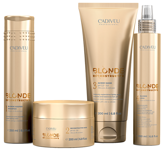 Cadiveu Blonde Reconctructor Set 250/200/200/200 ml