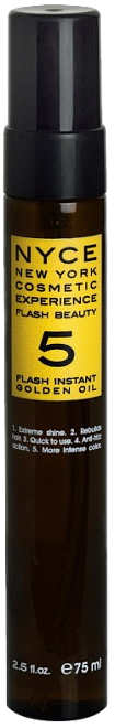 NYCE Flash Beauty 5 Flash Instant Golden Oil
