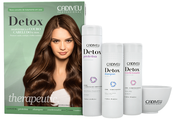 Cadiveu Detox Set with Hair Protein 320/250/250 ml
