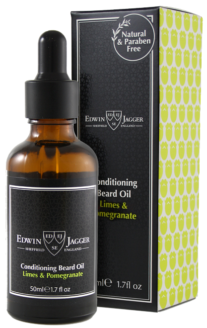 Edwin Jagger Beard Oil Limes & Pomegranate