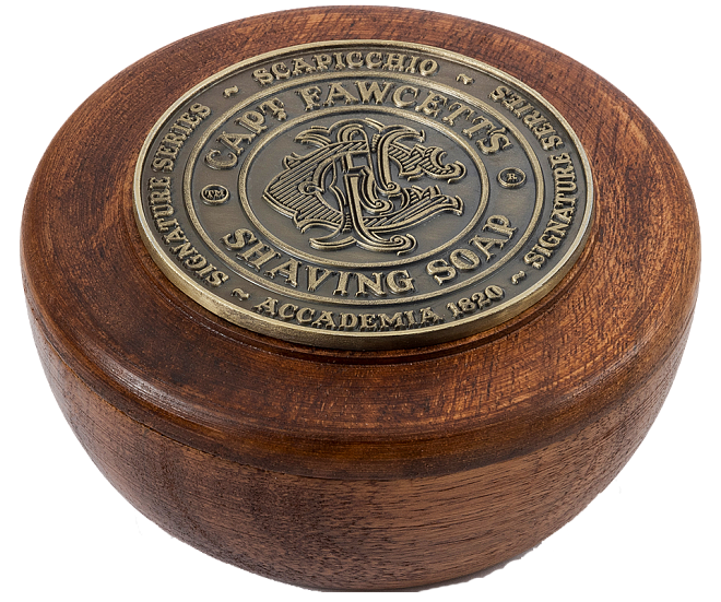 Captain Fawcett Scapicchio Fig, Olive & Bay Rum Shaving Soap