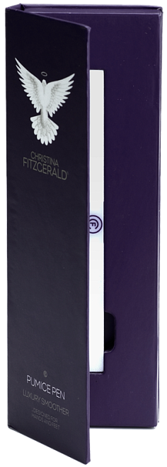Christina Fitzgerald Pumice Pen Luxury Smoother in Magnetic Box