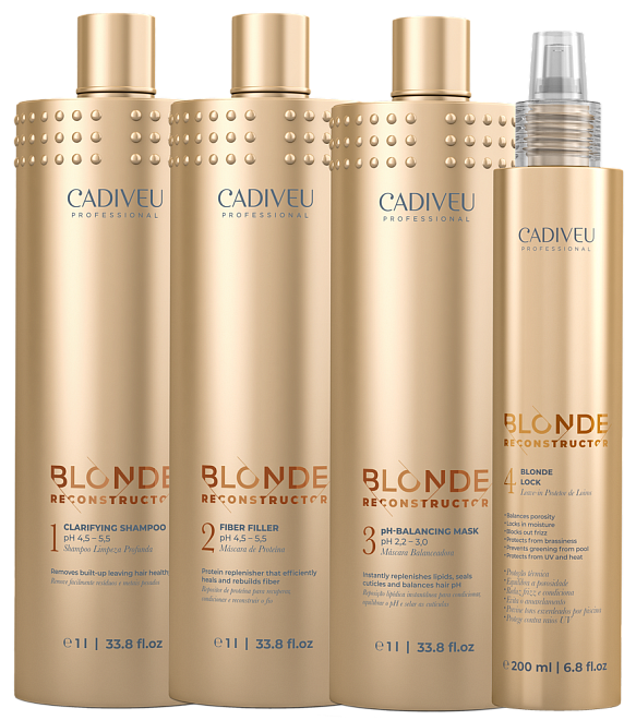 Cadiveu Blonde Reconctructor Set 1000/1000/1000/200 ml