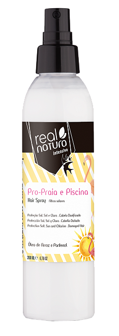 Real Natura Hair Spray Pro-Praia e Piscina