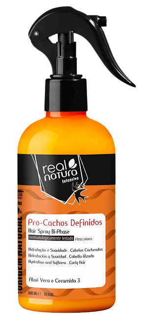 Real Natura Hair Spray Bi-Phase Pro-Cachos Definidos