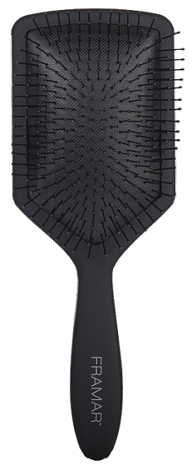 Framar Paddle Brush "Black To The Future"